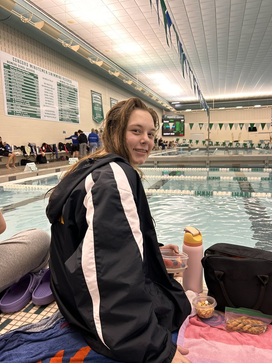 AngolaSwimming's tweet image. 2025 Girls Sectional Finals

100 Yard Breaststroke 

Brooke Shelburne placed 4th!

Emily Skinner placed 13th!

#APride @IHSAA1 @SteveLantz1