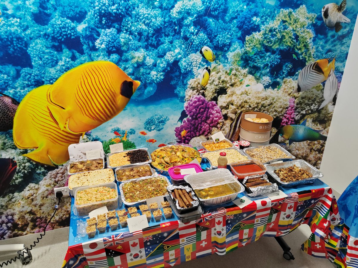 DrNadia_Baasher's tweet image. Flavours from around the globe at Children's ED lnternational food day.
The beauty and strength of our diverse team. @CED_BHRUT