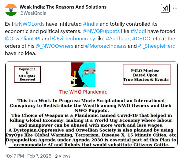 Profits Of War: NWO Games Of Greed Death & Control tweet media