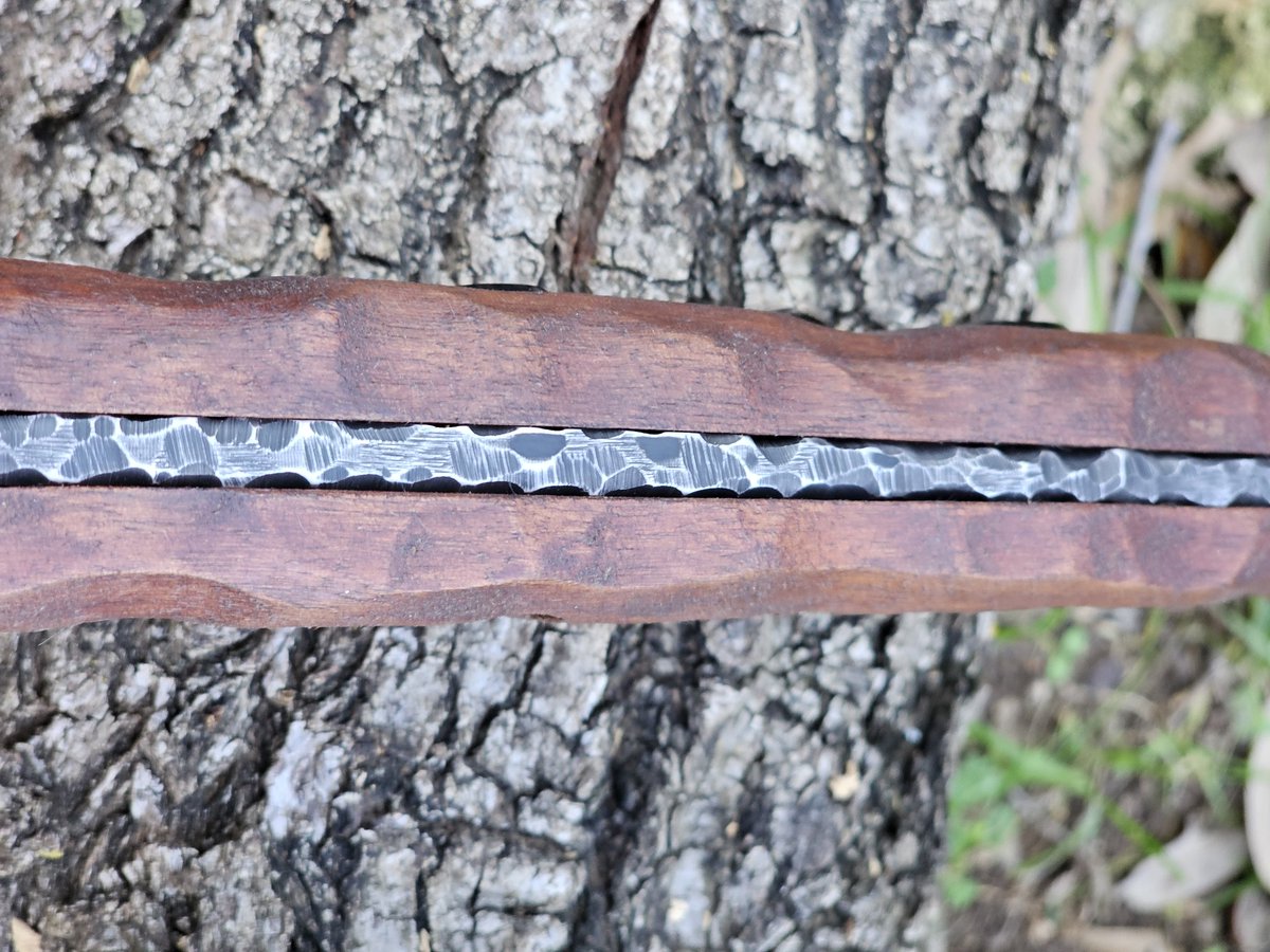 Junkyardtactic's tweet image. Completed this today. Tomahawk made from an old plow blade I found on my land. Handmade/forged. Steel is from the 1930s. Solid Oak handles with mahogany stain. Custom leather sheath. All for @StacheAutonomy
Mailing it Monday. Thank you so much for your patience.