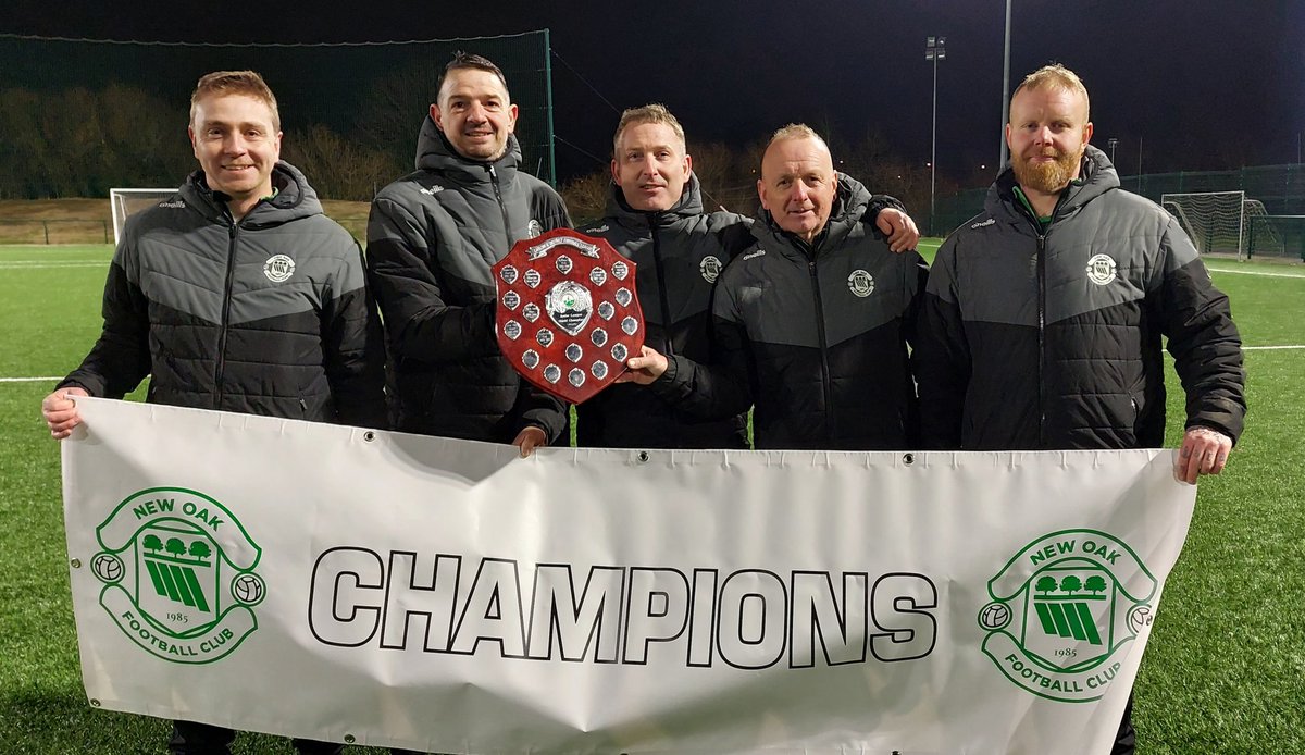 KCLR Shield Final 🏆 <a href="/StFiaccsFC/">St Fiaccs FC</a>
 2-4  <a href="/New_Oak_Boys/">New Oak FC</a> 💪💚🤍💚   #PAUPISH What a game! 2 down after 86mins then Chris Blake <a href="/JoshBrady_19/">Josh Brady</a> level it up  &amp; <a href="/luisdeano/">Dean Kelly</a> [2]  pops up with 2 in extratime 💥  <a href="/CarlowSoccer/">Carlow Soccer League</a> <a href="/carpentersbar/">Carpentersbar</a> #SUNARC #KANESGALA Congrats men 👏👏👏👏