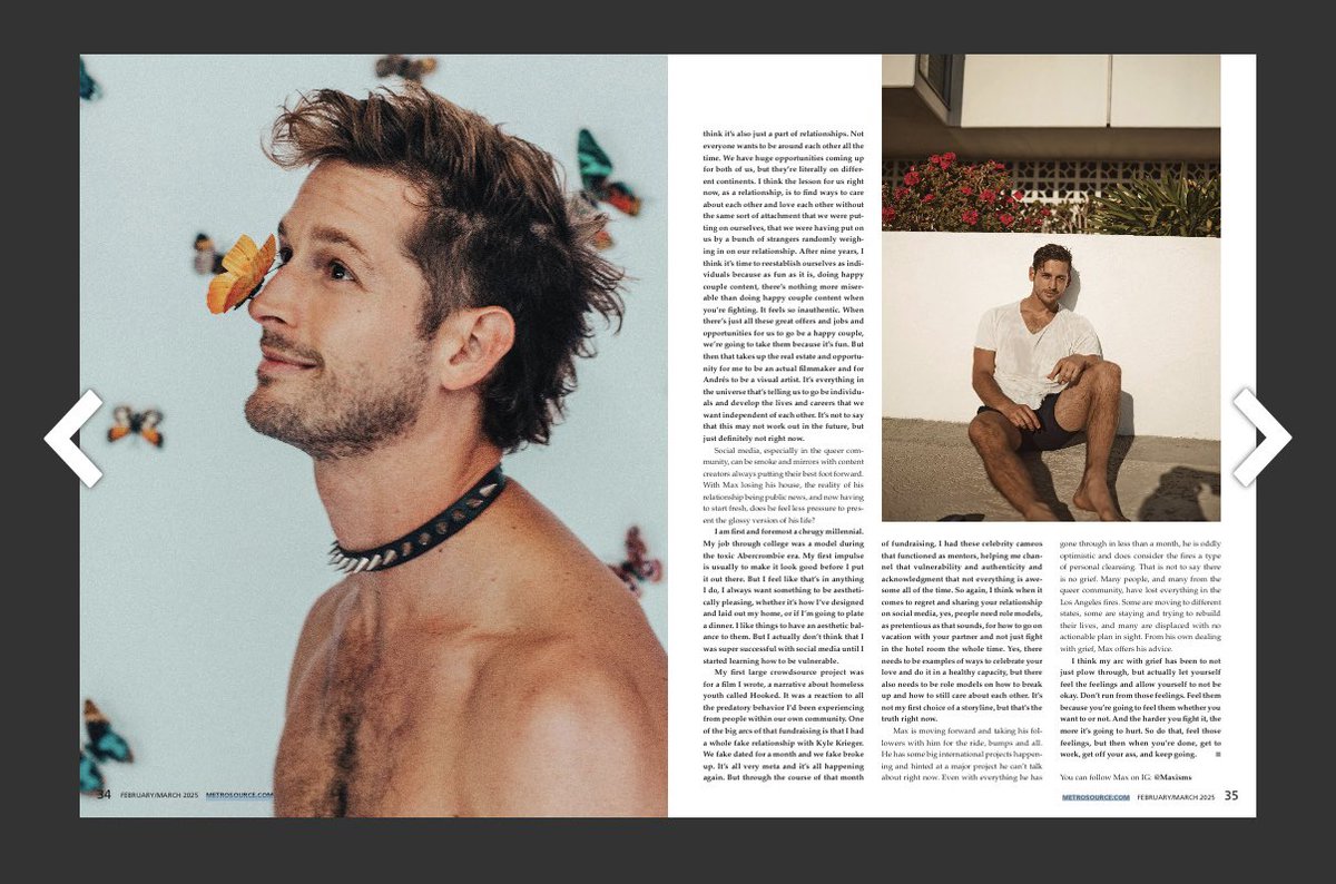 Talking about fires, breakups and vulnerability with <a href="/MetrosourceMag/">METROSOURCE</a> 

metrosource.com/for-this-holly…