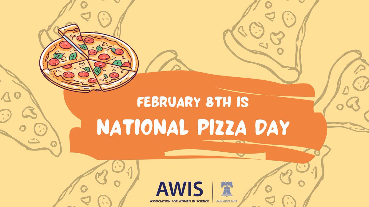 AWISPHL's tweet image. Today is National Pizza Day! No better way to celebrate than having pizza for dinner tonight!
