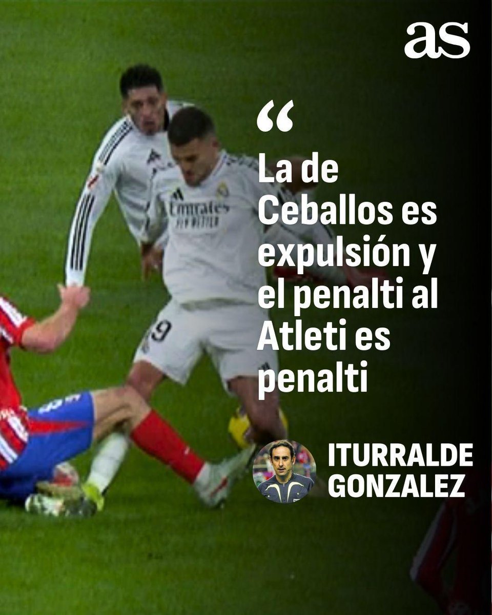 diarioas's tweet photo. 😡 Iturralde sentencia: "𝙀𝙎 𝙋𝙀𝙉𝘼𝙇𝙏𝙄 𝙔 𝘾𝙀𝘽𝘼𝙇𝙇𝙊𝙎 𝘿𝙀𝘽𝙄𝙊́ 𝙎𝙀𝙍 𝙀𝙓𝙋𝙐𝙇S𝘼𝘿𝙊" https://t.co/E8R1BM3Xpi