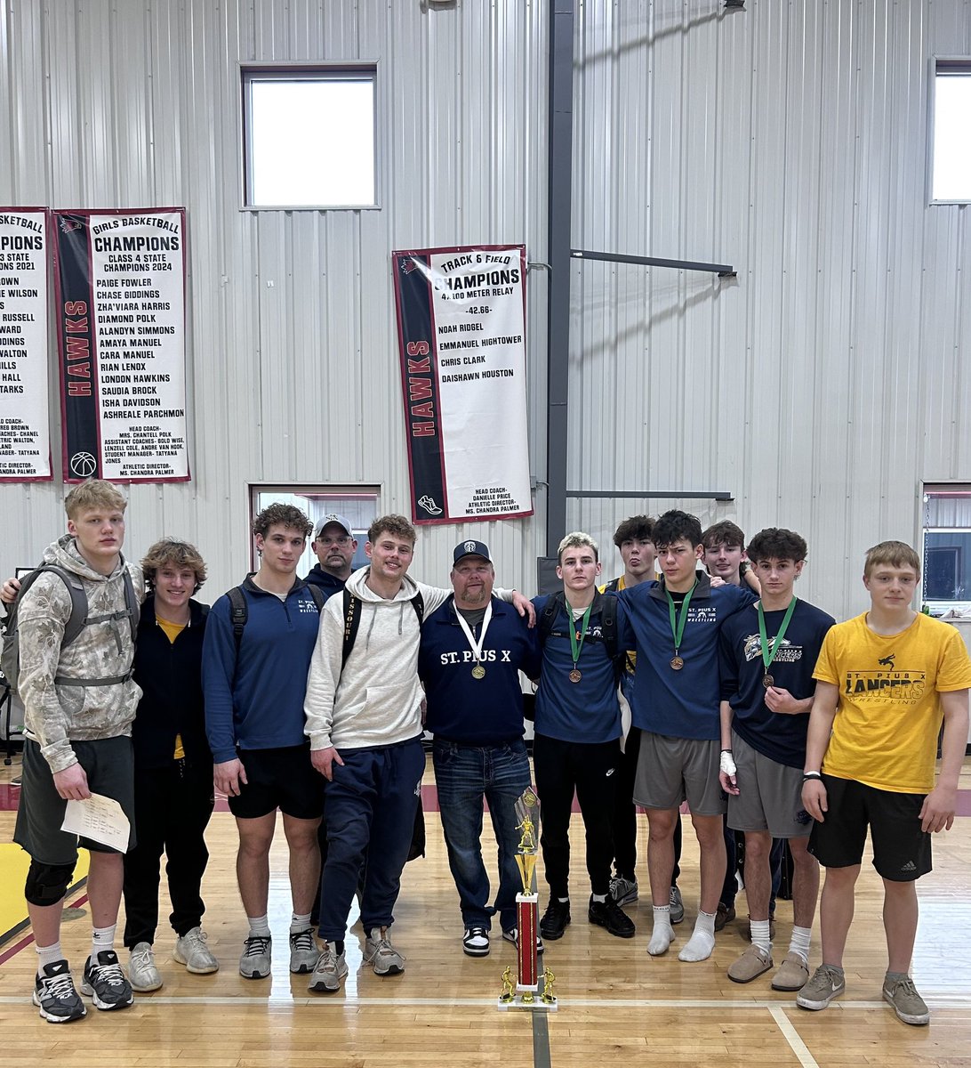 Hawks Winter Classic
Team takes 1st
🥇 
Cash Hancock  Hunter Hodum  
Peyton Shaver
Dawson Litterall 
Justin Lehn
🥉
Rogan Westerman
Landon Thomas
Zane Creed