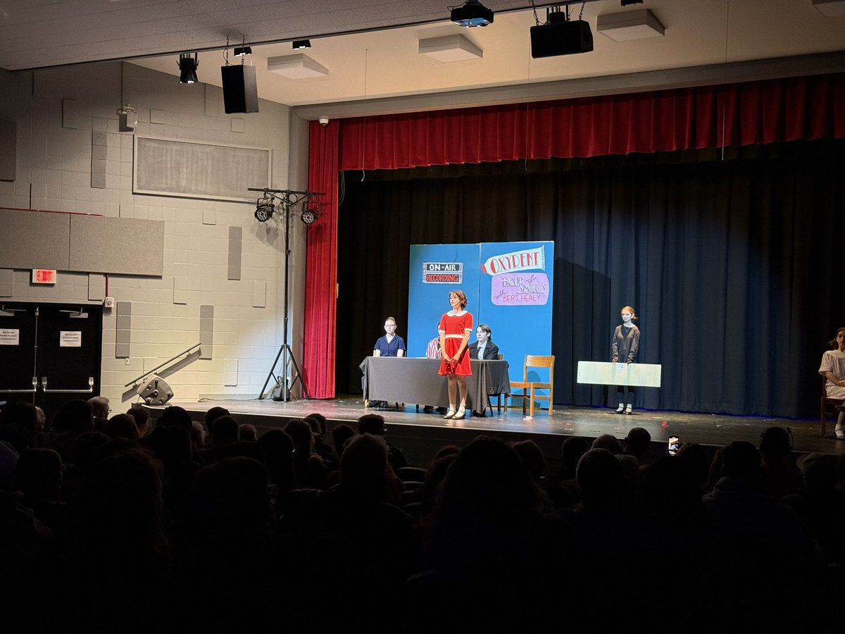 Great matinee today! You have one more chance to see the EFMS musical production of Annie Jr. Some tickets are still available for the 7 pm show! Tickets are available online at efmsmusical.ludus.com or at the door.