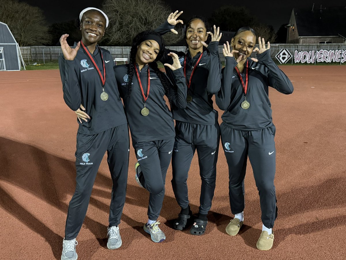 Almeta Crawford Girls Track & Field (@achs_girlstrack) on Twitter photo History was made last night at the Wolverine Relays! Our girls ran the first varsity 4x400 in school history—and brought home the first gold medals! We are proud of you girls!
#4x4Queens #ChargerPride #HistoryMade <a href="/ACHS_Boosters/">Crawford Boosters</a> History was made last night at the Wolverine Relays! Our girls ran the first varsity 4x400 in school history—and brought home the first gold medals! We are proud of you girls!
#4x4Queens #ChargerPride #HistoryMade <a href="/ACHS_Boosters/">Crawford Boosters</a>