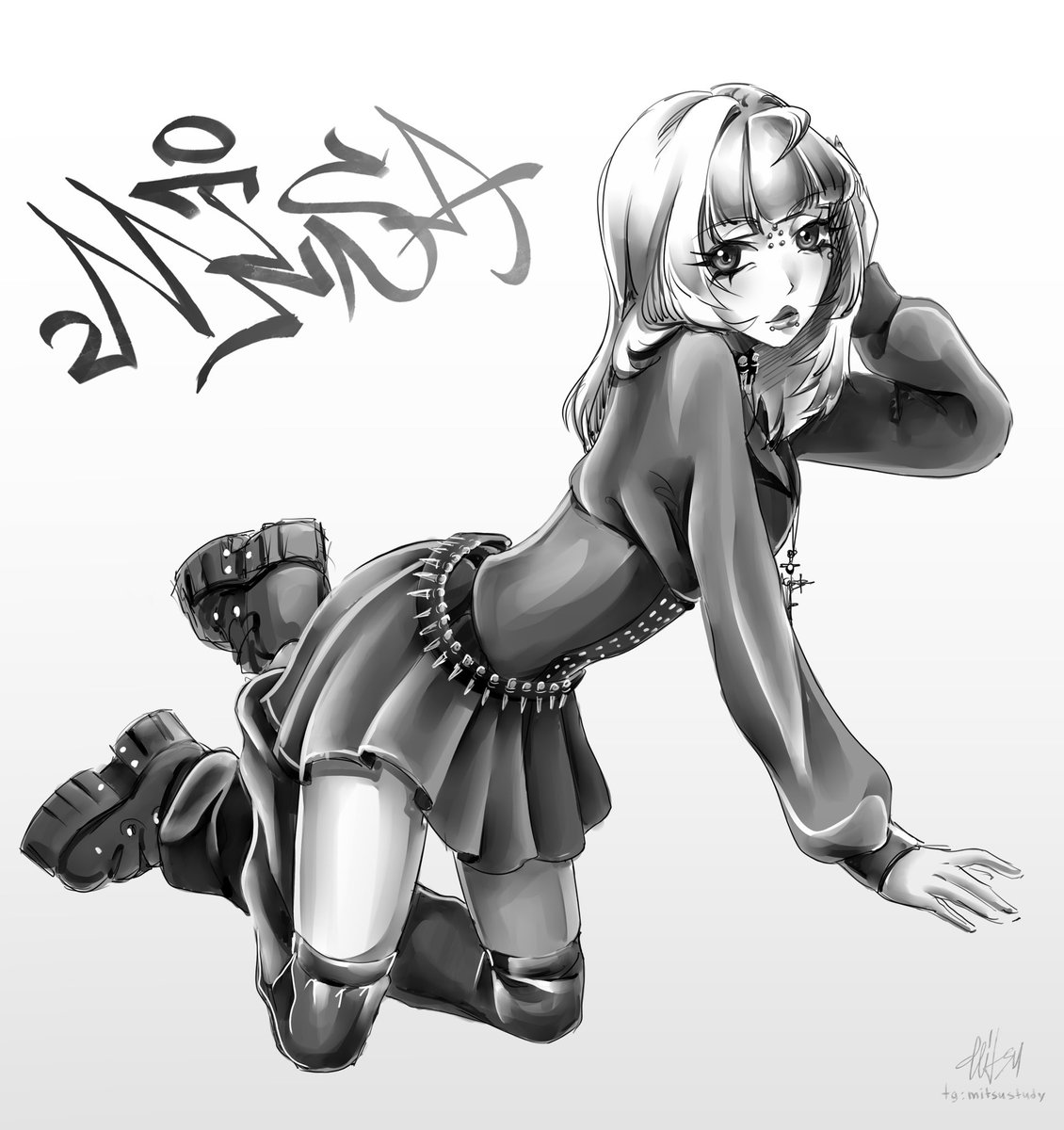 ForloardKanin's tweet image. Fanart #illustration #sketch #ink