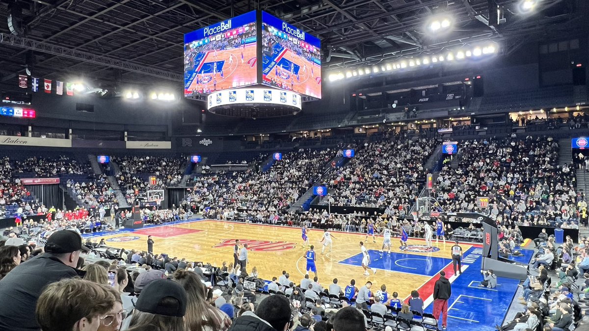 AndyObtiva's tweet image. I’m attending the Delaware Blue Coats vs Montreal Nets NBA G League game at Place Bell. Go Montreal Nets! #letsgonets