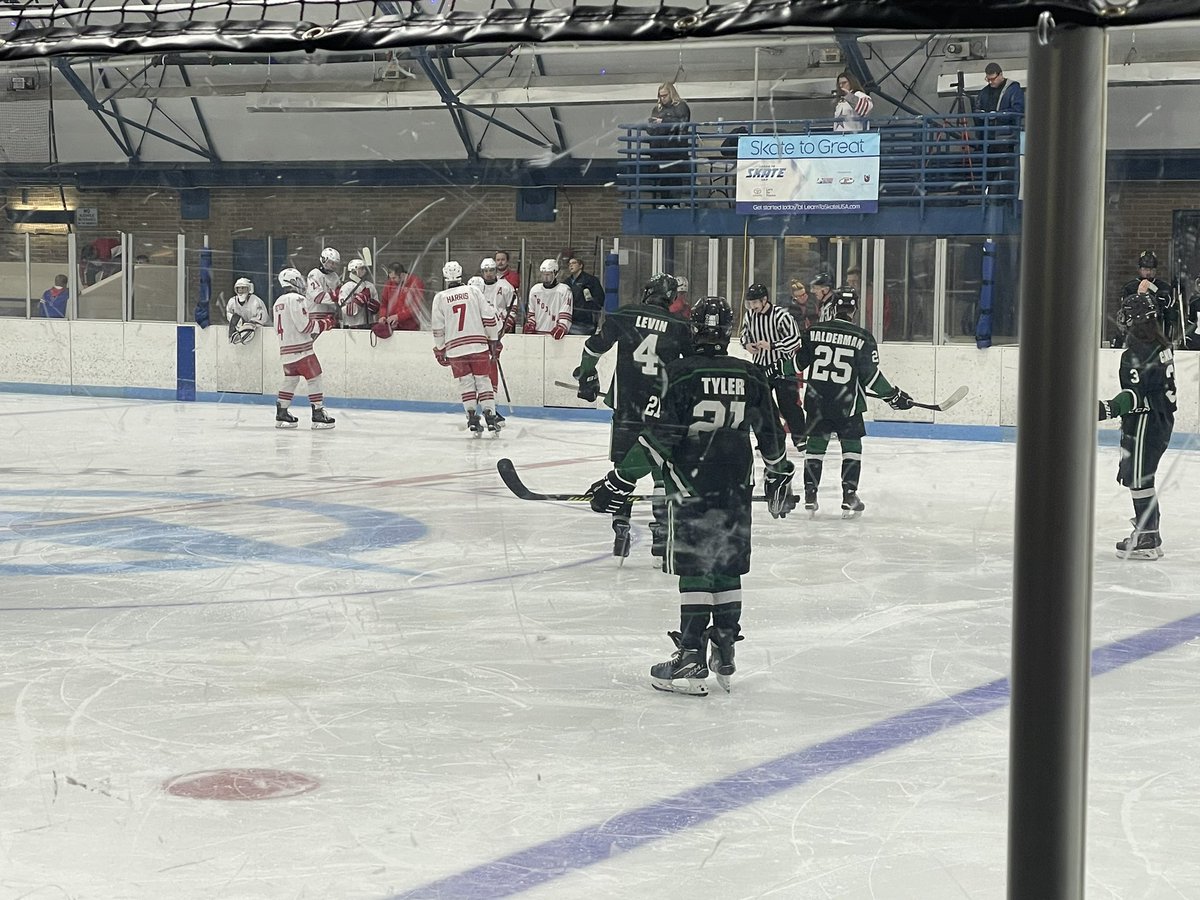 Comets about to drop the puck on game 2 of the SWOSHL playoffs!  They defeated Elder last night 9-1 and taking on a strong Troy team here in Kettering in game 2. Roster a bit thin and they'll have to bring energy. Let's Go!