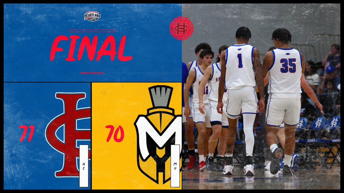 Another road win for the Panthers at Manchester! CJ Walls led us with 18 points and 16 rebounds. Coleman Sater had 15 points. Cam Freeman had a go ahead layup with 7 seconds left! We are back at home on Wednesday to take on Anderson! #HUTO 🔴🔵
