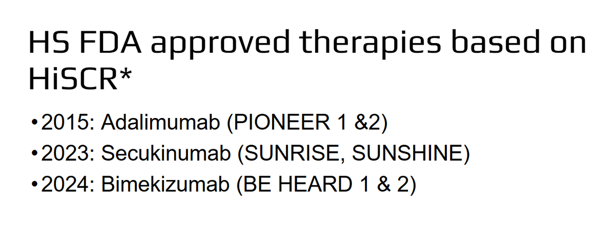FDA approved therapies in HS <a href="/RheumNow/">Dr. John Cush</a> #RNL2025