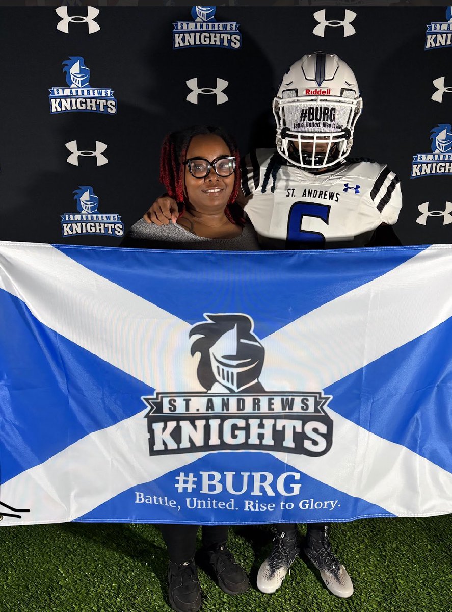 Blessed to receive a offer from <a href="/StAndrewsFB/">SAU Football</a> <a href="/CoachQuinn19/">Matt Quinn</a> <a href="/ColyerCoach/">Coach Darvius Colyer</a> <a href="/TheAndyPoole/">CoachP</a> <a href="/MrCoachLee/">Chad Lee</a> #AGTG