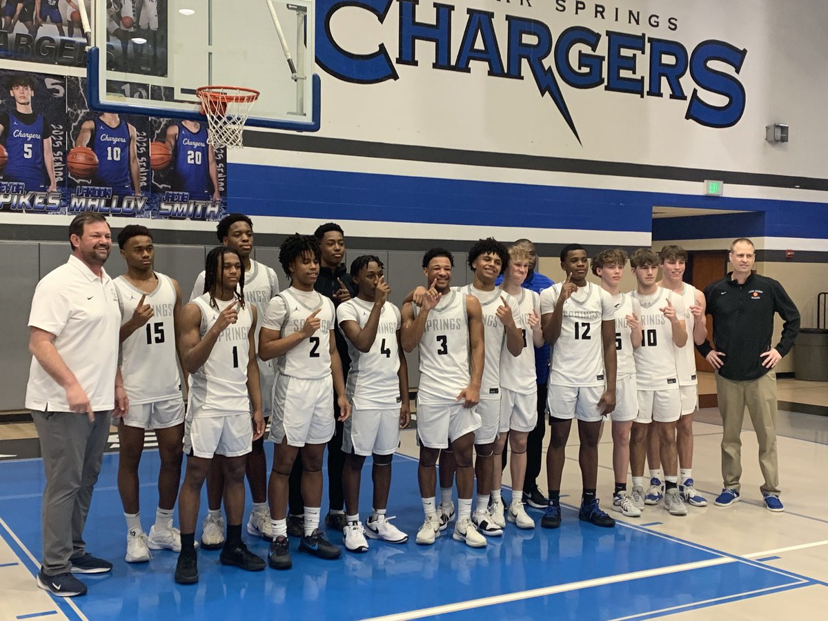 Bill Beck (@bill_beck78) on Twitter photo Clear Springs wins the District 24-6A title, the school’s first since 2010-11.
<a href="/CSpringsbball/">Clear Springs Boys Basketball</a> <a href="/CCISDAthletics/">CCISD Athletics</a> Clear Springs wins the District 24-6A title, the school’s first since 2010-11.
<a href="/CSpringsbball/">Clear Springs Boys Basketball</a> <a href="/CCISDAthletics/">CCISD Athletics</a>