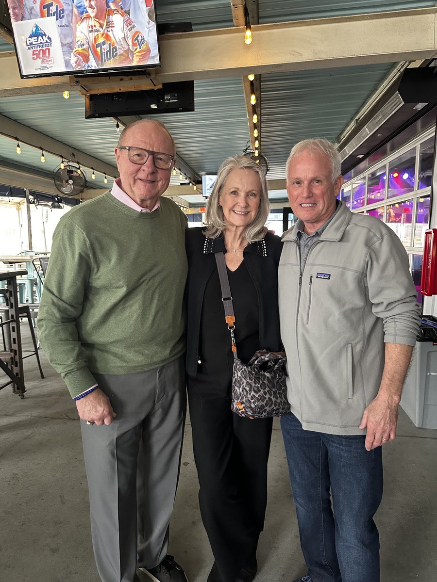 LarryMac28's tweet photo. 2 Very Special People to me and my family! So proud of Ricky &amp; Linda Rudd on this #NASCAR Hall Of Fame Induction! Well deserved! Got my first 2 Cup Series wins with The Rooster! https://t.co/XcU57wBCV7