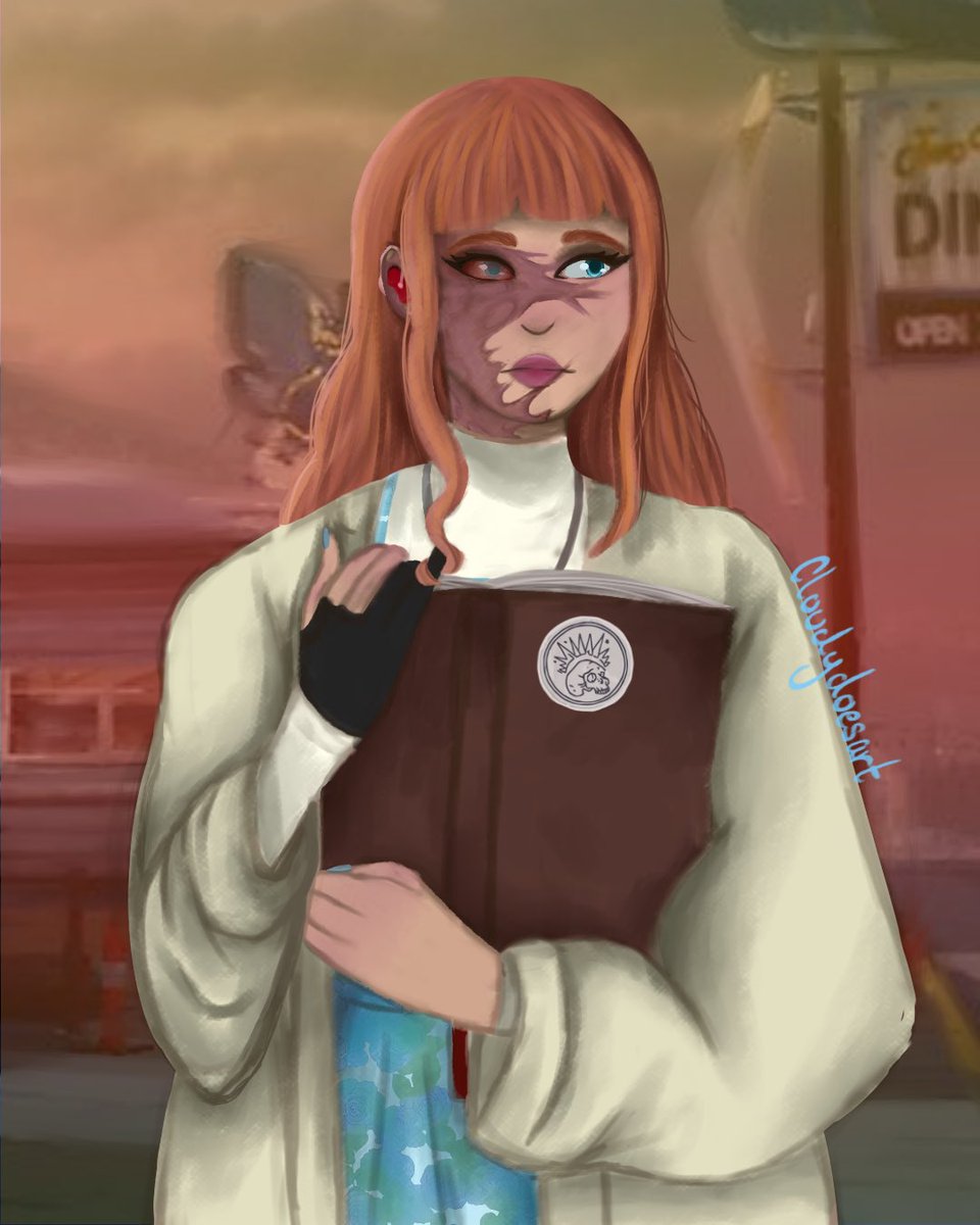 _JinxDoesArt_'s tweet photo. I made a Life is strange oc and I also made her a two page spread for the Blackwell yearbook that you can buy!

#art #queerartist #oc #CSP #lifeisstrangeoc #LifeIsStrange 
(Colour code for the year book)
Pink : Danielle Rivers
Blue : Chloe Price
Black : Max Caufield https://t.co/7ygNMGjpNG