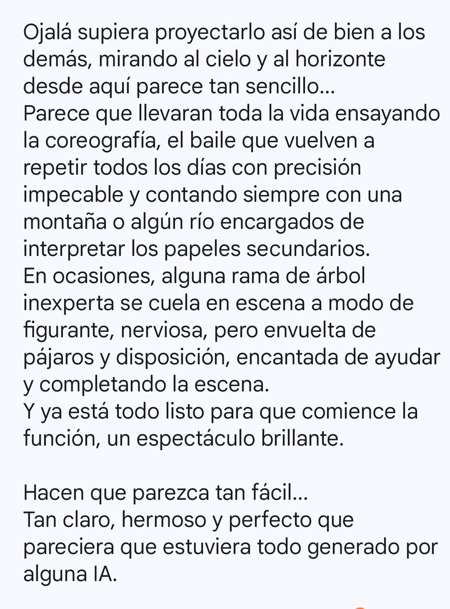 Un cuento que escribí hace dos noches, se llama "Paisaje".