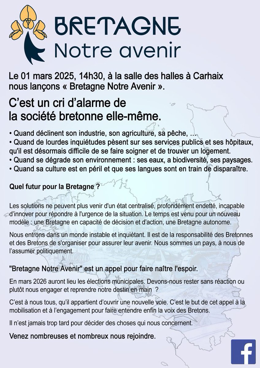 NacionsSEstat's tweet photo. Manifestació a Bretanya contra el centralisme francès que està deixant-los sense industria, serveis públics, medi ambient ni futur #Breizh https://t.co/TiNtFQv8c8
