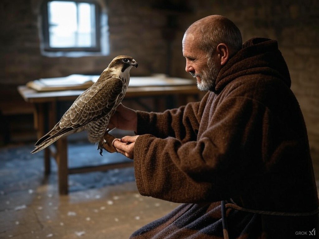 ThomistAnimals's tweet image. #medievalanimals #animals #falconry