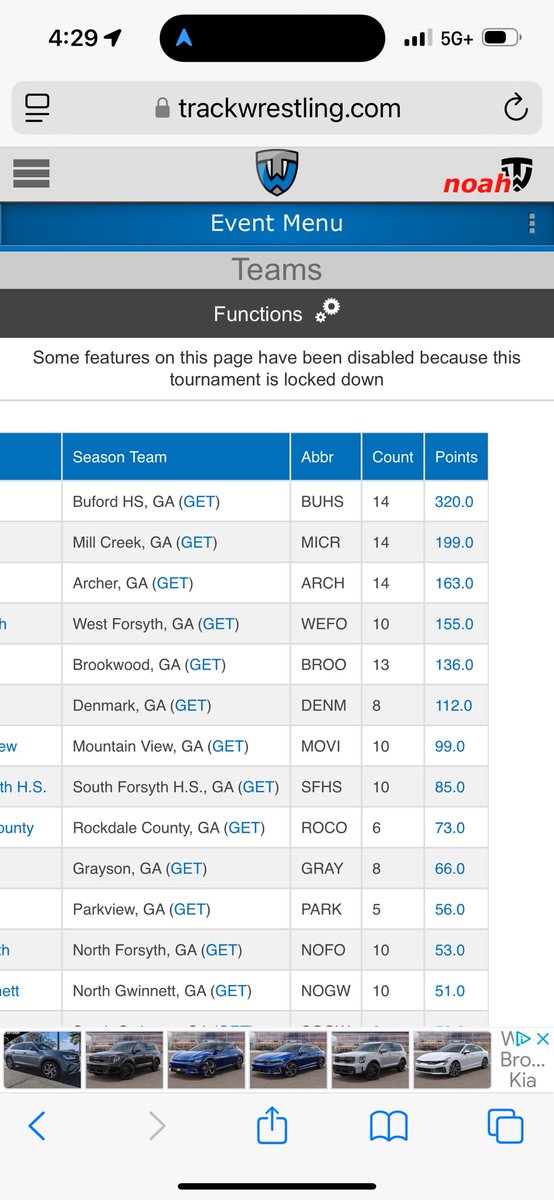 Archer Wrestling (@archerwrestling) on Twitter photo Great day for the Archer High School Wrestling Tigers!
10 of our wrestlers are State Qualifiers for the <a href="/OfficialGHSA/">GHSA</a> 6A Traditional Tournament next week in Macon.
<a href="/AHSTigersSports/">ArcherAD</a> <a href="/AthleticsArcher/">ArcherTigersAthletics</a> <a href="/ArcherHSTigers/">Archer High School</a> <a href="/Archer_Sports/">Archer Athletics</a> <a href="/SeWrestle/">SEWrestle</a> <a href="/GeorgiaGrappler/">Georgia Grappler</a> <a href="/keith_jannett/">Keith Jannett</a> Great day for the Archer High School Wrestling Tigers!
10 of our wrestlers are State Qualifiers for the <a href="/OfficialGHSA/">GHSA</a> 6A Traditional Tournament next week in Macon.
<a href="/AHSTigersSports/">ArcherAD</a> <a href="/AthleticsArcher/">ArcherTigersAthletics</a> <a href="/ArcherHSTigers/">Archer High School</a> <a href="/Archer_Sports/">Archer Athletics</a> <a href="/SeWrestle/">SEWrestle</a> <a href="/GeorgiaGrappler/">Georgia Grappler</a> <a href="/keith_jannett/">Keith Jannett</a>