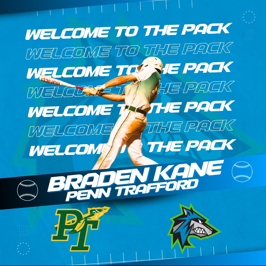 <a href="/WCCCBaseball/">Westmoreland Baseball</a> is excited to welcome Braden Kane, OF/RHP,
From Penn Trafford High School as the newest member of the Wolfpack!! <a href="/ConnectWCCC/">Westmoreland County Community College</a> <a href="/StudentLifeWCCC/">Student Life at Westmoreland</a> <a href="/BillBeckner/">Bill Beckner</a> <a href="/WestmorelandSN/">Westmoreland Sports Network</a> <a href="/PTWarriors/">Penn-Trafford Athletics</a> <a href="/westernpasports/">WesternPAsports</a>