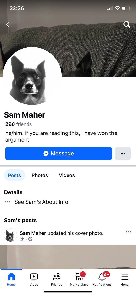 <a href="/AlisonMoyet/">Alison Moyet</a> <a href="/mushycrouton/">Sam (he/him)</a> Just so you know Alison his name is Sam Maher . Works for the NHS  . Allegedly a safeguarder and here he is bullying a woman <a href="/RWT_NHS/">The Royal Wolverhampton NHS Trust 🏥</a> Are you aware one of your employees bullies women online and is allegedly a safeguarder. . Alison you should sue him