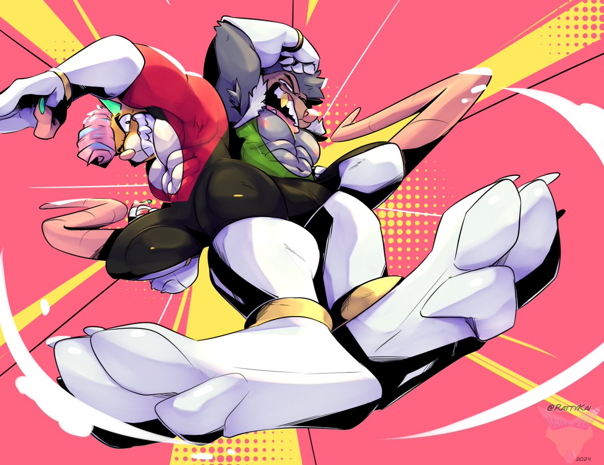 RattyKai's tweet image. Oh I forgot to post this pic
They make a good team!💥