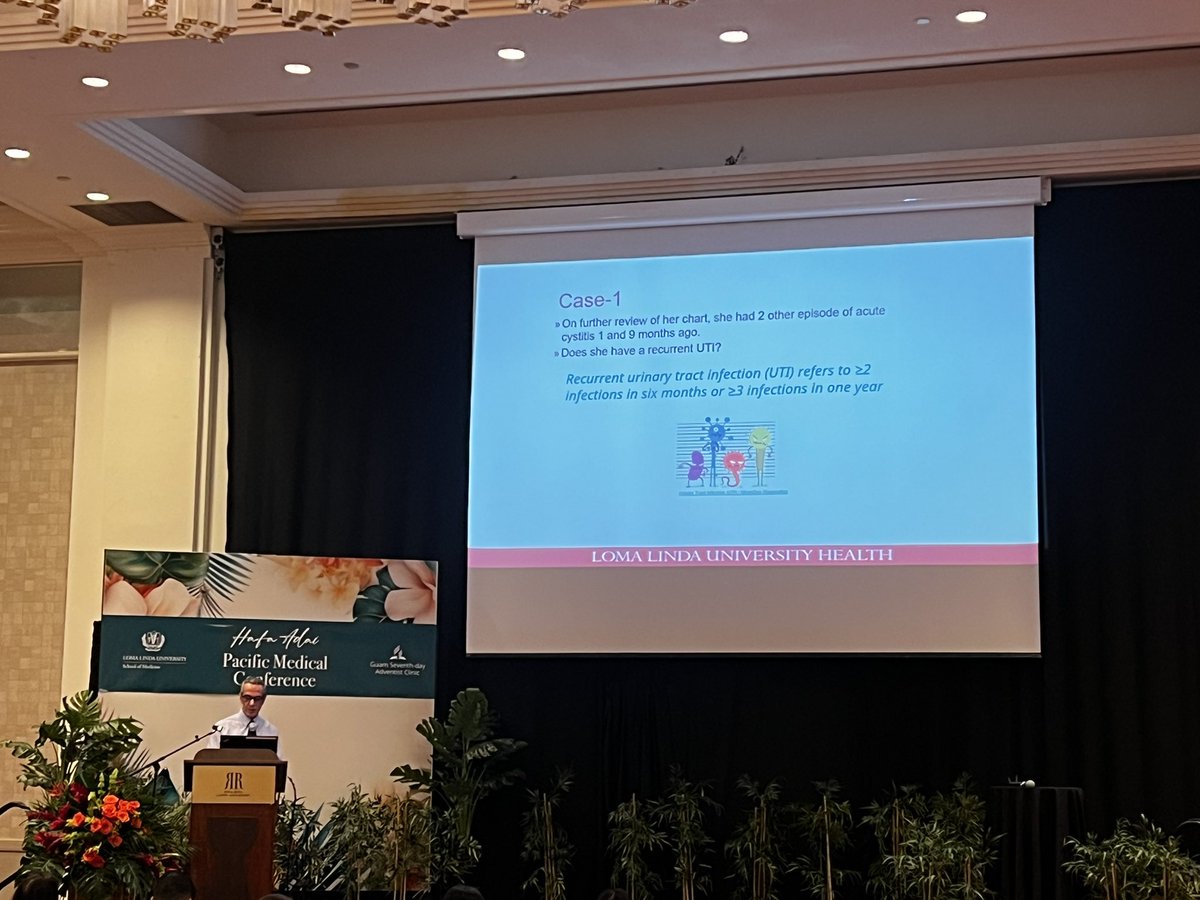 Sayna Norouzi, MD, FASN (@saynanorouzi) on Twitter photo Dr. Abdipour <a href="/rahaai/">Amir Abdipour, MD, FASN</a> talking about UTI in women diagnosis and management at Hafa Adai conference in Guam #NephX
⭐️✈️👌 Dr. Abdipour <a href="/rahaai/">Amir Abdipour, MD, FASN</a> talking about UTI in women diagnosis and management at Hafa Adai conference in Guam #NephX
⭐️✈️👌