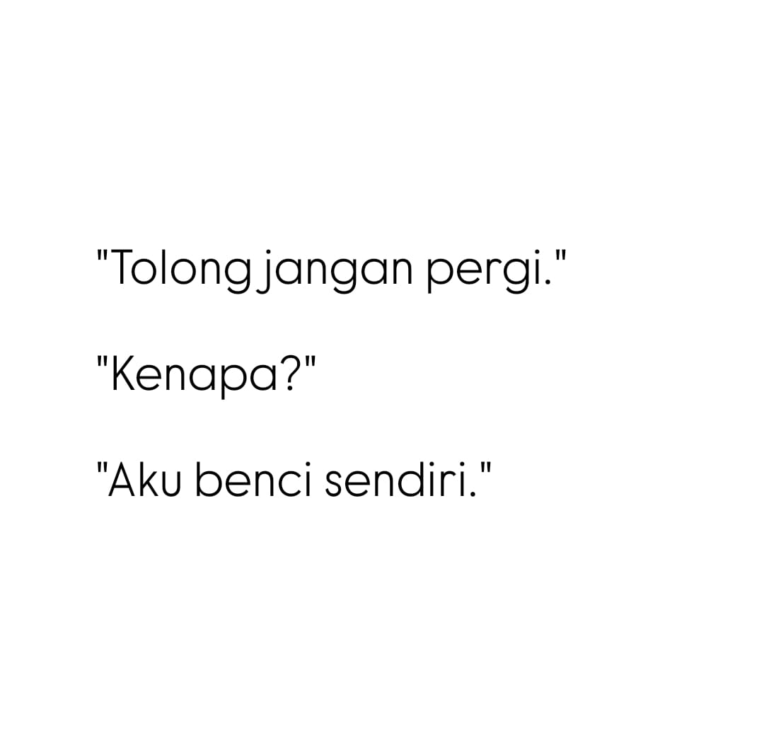 imjustgirlx's tweet photo. Jangan pergi yah. https://t.co/TU1gRhGMYM