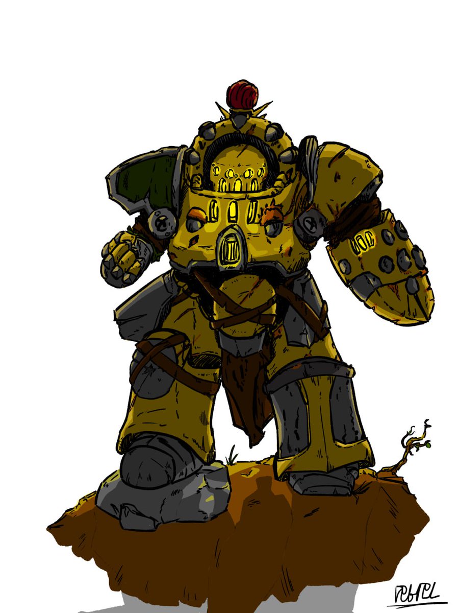 technopunkUnion's tweet photo. ЗА ІМПЕРАТОРА
Чи як там?

#art #digitalart #warhammer https://t.co/a3P0Sc59fk