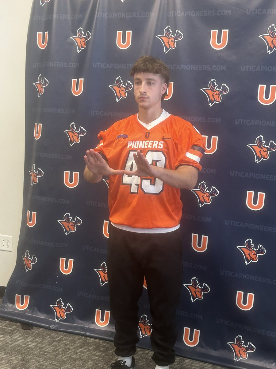 Max Feinstein (@maxfeinstein2) on Twitter photo After a great official visit I’m truly grateful to receive my second offer from <a href="/Utica_Football/">Utica Football</a>
Thank you @Bzenelovic and <a href="/CoachFaggiano/">Blaise Faggiano</a> for an amazing experience! After a great official visit I’m truly grateful to receive my second offer from <a href="/Utica_Football/">Utica Football</a>
Thank you @Bzenelovic and <a href="/CoachFaggiano/">Blaise Faggiano</a> for an amazing experience!
