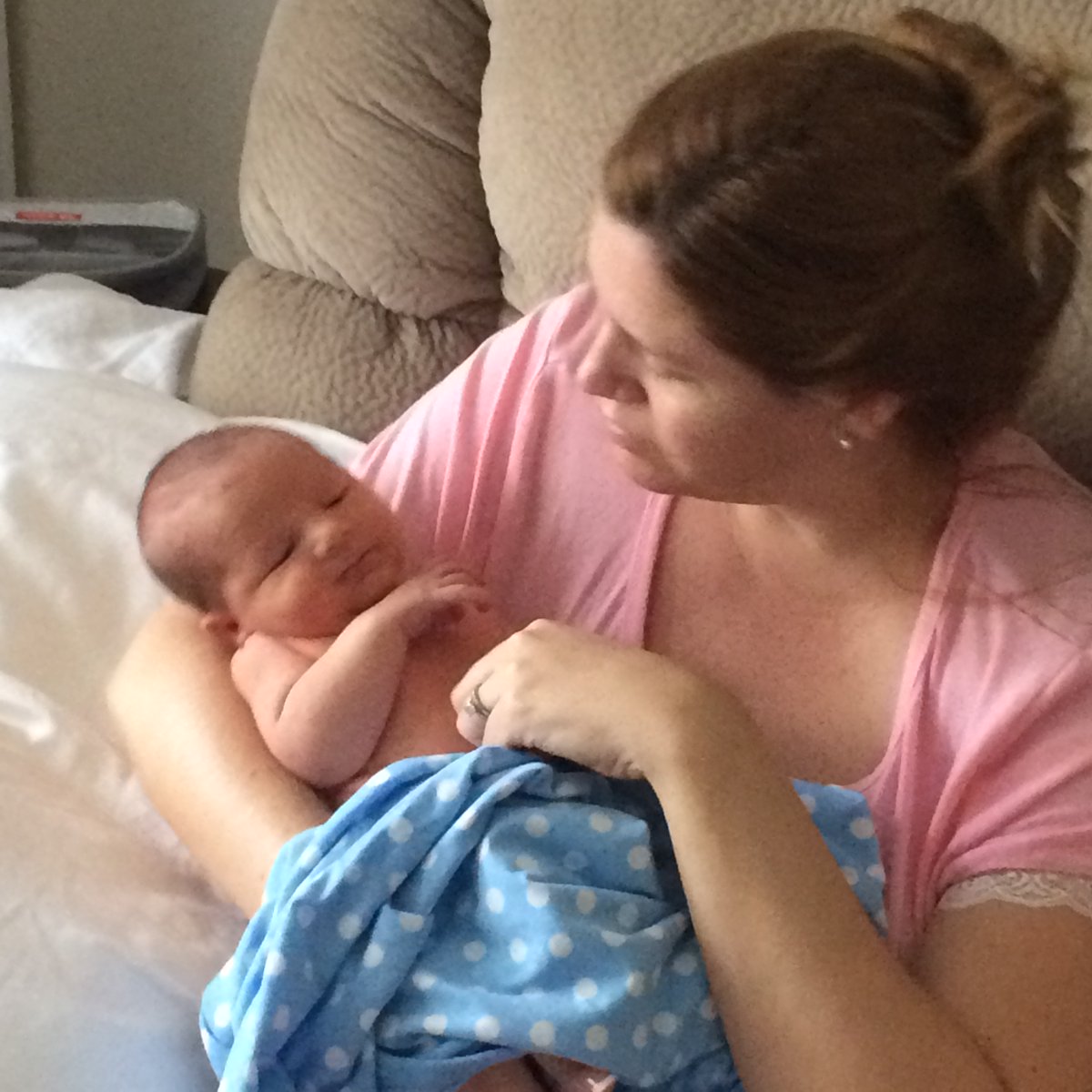 You’ve just given birth, and everyone wants to meet your sweet baby and have a cuddle. It's still cold and flu season! So don’t be afraid to keep him close to you. After all, you are his natural habitat. You are the person he needs most! #postpartum