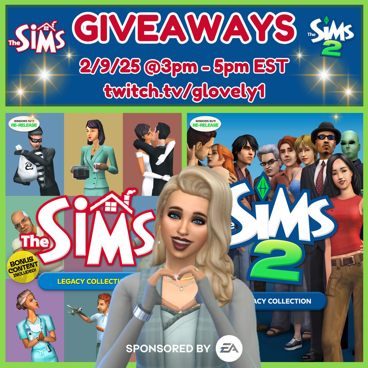 lovely1_g's tweet image. Nostalgia is hittin' hard for @TheSims right now so I'm planning to stream #TheSims2LegacyCollection tomorrow &amp;amp; thanks to the #EACreatorNetwork I have 2 codes to #giveaway too!💜Follow me on #Twitch &amp;amp; come by when I'm live to enter! → twitch.tv/glovely1 #SponsoredbyEA