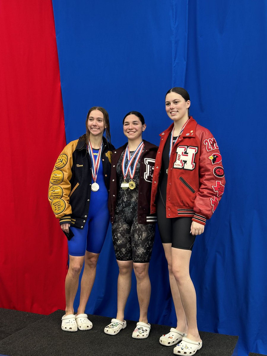 Congratulations to Madeline Wollny on winning the 50 Free (23.55) &amp; 100 Free while setting a pool (51.85) and being named Region 8-6A Swimmer of the meet. <a href="/PSJAECHS/">PSJA Early College High School</a> <a href="/PSJAISD/">PSJA ISD</a> <a href="/rgvsports/">RGVSports.com</a>