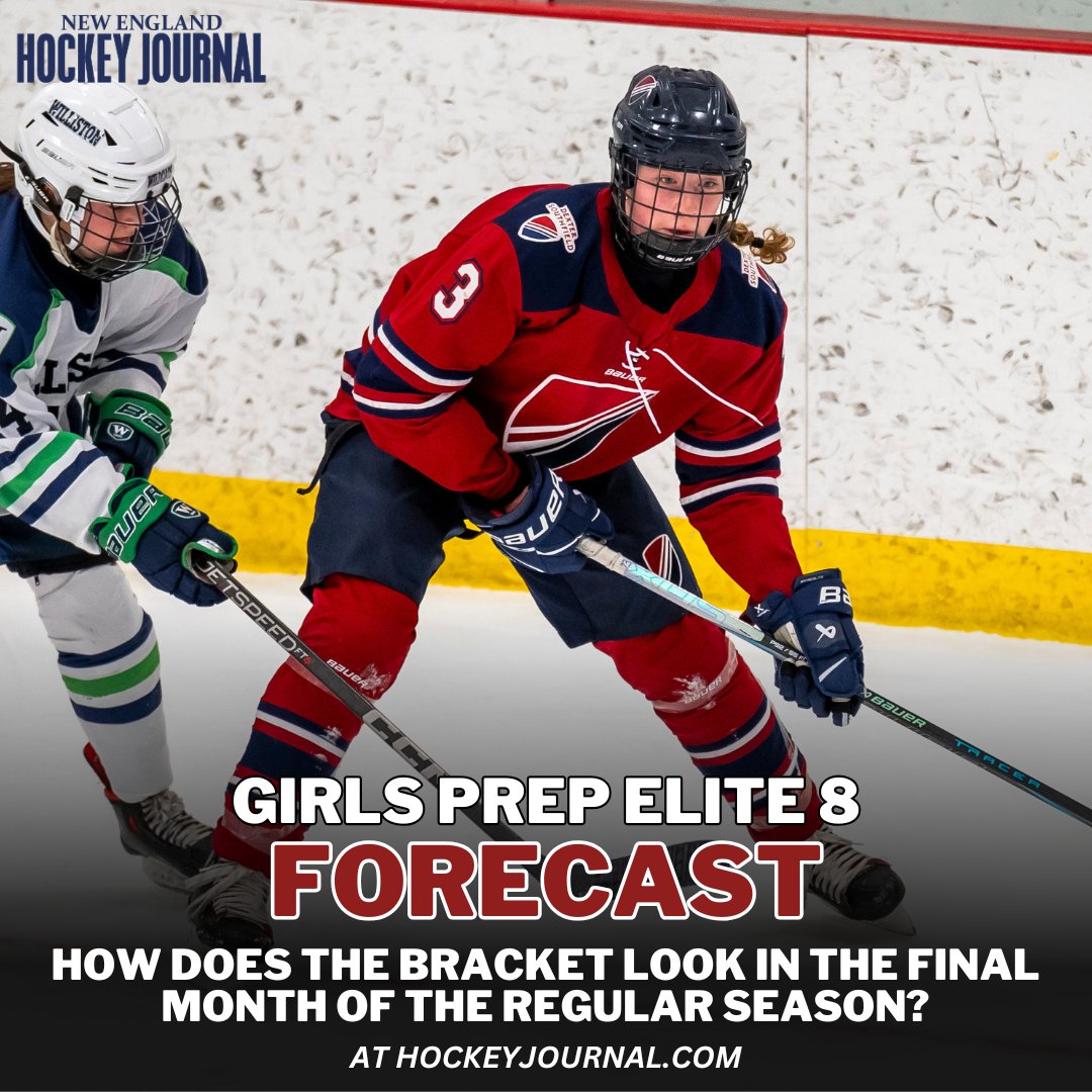 New England Hockey Journal (@nehockeyjournal) on Twitter photo There's less than a month left in the girls prep hockey regular season.
Here's how everything stacks up in the Elite 8.
From <a href="/PatDonn12/">Patrick Donnelly</a>: hockeyjournal.com/girls-elite-8-… There's less than a month left in the girls prep hockey regular season.
Here's how everything stacks up in the Elite 8.
From <a href="/PatDonn12/">Patrick Donnelly</a>: hockeyjournal.com/girls-elite-8-…