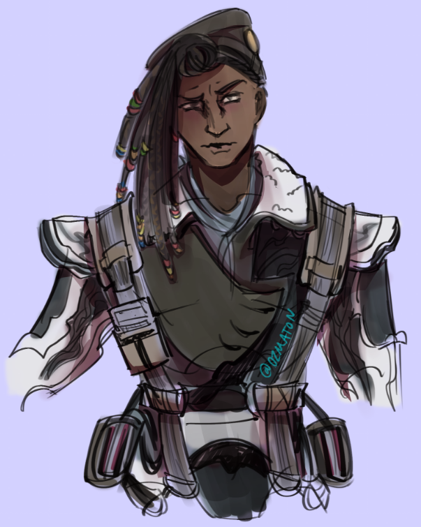 ozmaton's tweet photo. I don't see Quincy getting enough art so here's a quick sketch. <3
◇
◇
◇
◇
#art #digitalart #Warframe #warframefanart #Warframe1999 #quincy #quincyisaacs #cyte09 #protoframe https://t.co/pPIXRqwbCZ