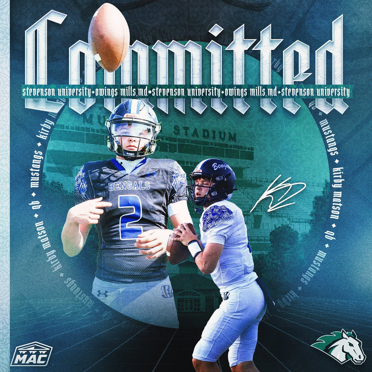 Next Chapter…
<a href="/SUMustangFB/">Stevenson Football</a> 
<a href="/CoachBernardo55/">Patrick Bernardo</a> 
<a href="/_Blake_Football/">Blake Bengals HS Football</a>