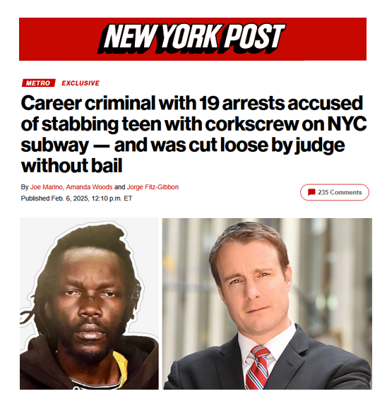 JustRightPD's tweet photo. The POS on the left is Rondail Henry, he had been arrested 19 times before stabbing a teen with a corkscrew. The POS on the right is Philip Tisne, he's the criminal court judge who released him without bail. Both of these animals belong in prison. Repost if you agree! https://t.co/qaPN4MMdwv
