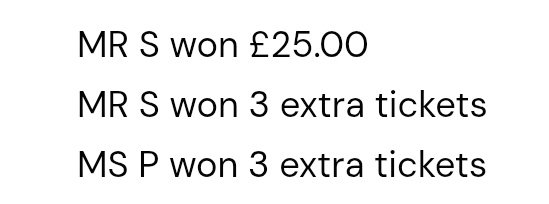 Exeter Community Lottery results are in!

Remember to check your email to see if you've won as we had a couple of winners this evening. 

If you haven't signed up yet visit our page - exetercommunitylottery.co.uk/support/south-…

#lottery #charity #exeter