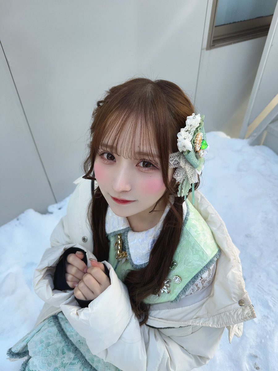 Post by 小川奈々子 (CANDY TUNE) on X: みて！雪~❄️