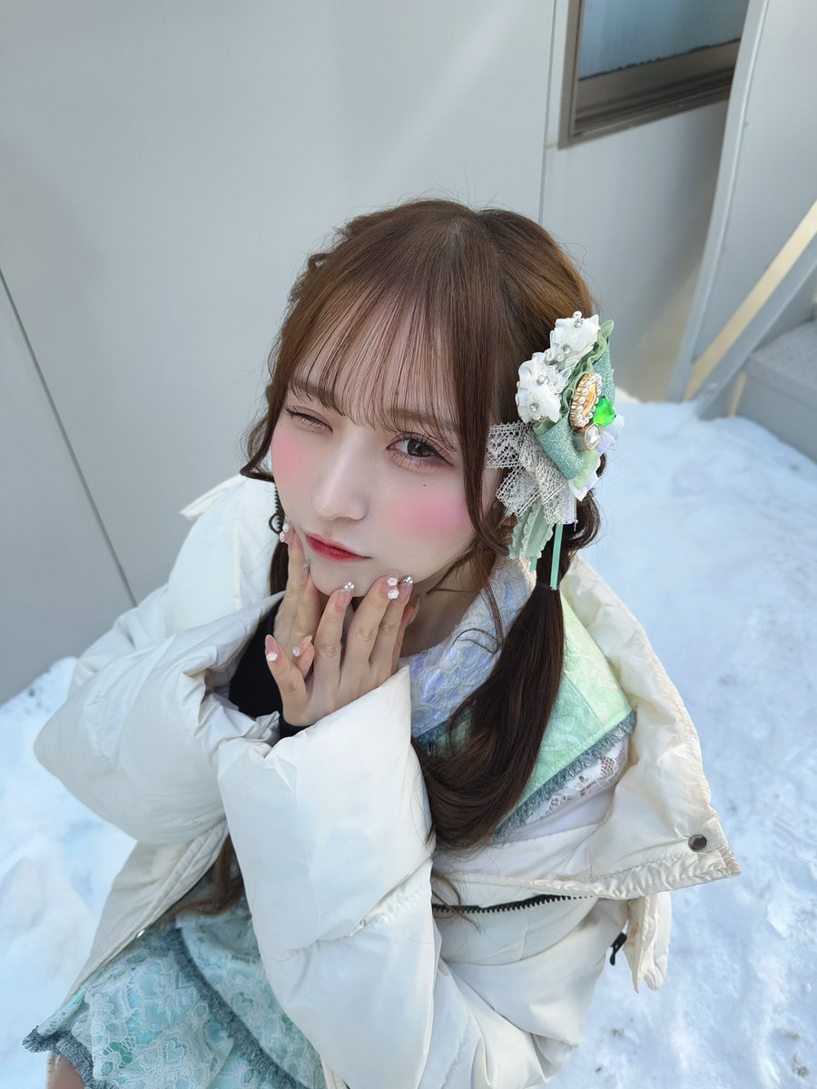 Post by 小川奈々子 (CANDY TUNE) on X: みて！雪~❄️