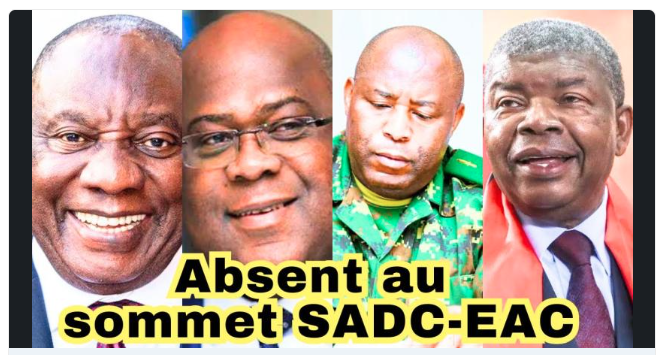 kinshasaweb's tweet photo. #DRCconflict #DaresSalaam #Tanzania #DRC #RDC #EACSADCSummit #SADC - #EAC #SS37 #RwandaGate 
Tshisekedi va-t-il porter le combat au Rwanda après échec de la SADC-EAC à exiger le retrait du RDF? https://t.co/ngP9kleYOZ via @YouTube @VPMDefenseRdc @VPM_MINTERSECAC @RDC_Minafet @RDCongoMAE