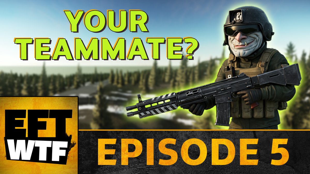Check out the latest #EFT_WTF episode!! Link bellow.

#EscapefromTarkov #EFT #tarkov