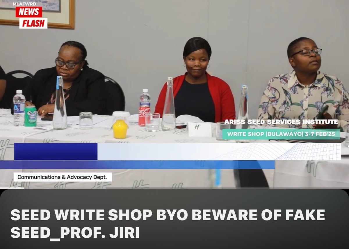 MoLAFWRD_Zim's tweet image. This collaborative approach brings together farmers, researchers, policymakers, and the private sector to ensure a holistic approach that benefits all stakeholders. 

#SeedCertification 
#AFSRTS 
#AgriculturalTransformation 
#sadcseed 
#foodsecurity