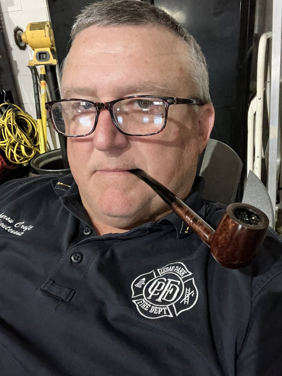 Saturday in the Park. Enjoying a bowl of Autumn Evening between calls. Love Saturdays at the firehouse but Saturday nights can be busy.