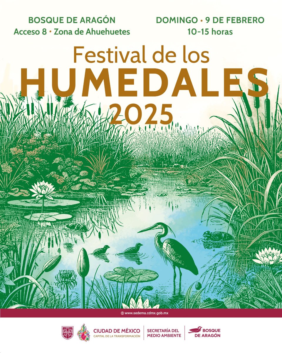 Festival de los Humedales 2025 en San Juan de Aragón.