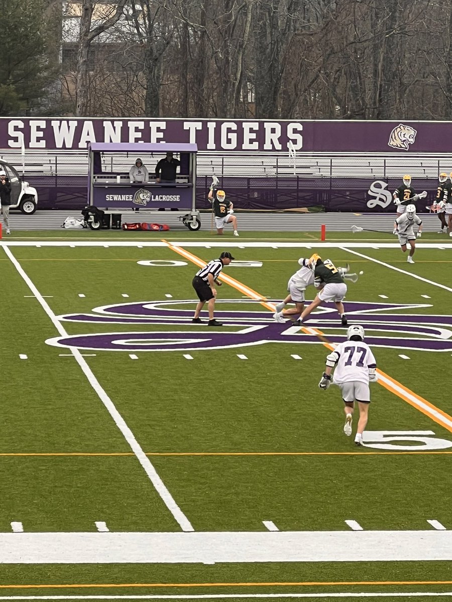 Junior season <a href="/SewaneeTigerlax/">Sewanee Lacrosse</a> underway. 18-4 opening day W. Great to see the fellas back on the field.