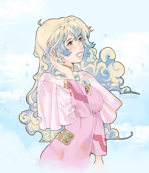 Nía (Tengen Toppa Gurren Lagann)I love her hair it's so fluffy [ #Art | #天元突破グレンラガン | #Fanart ] 