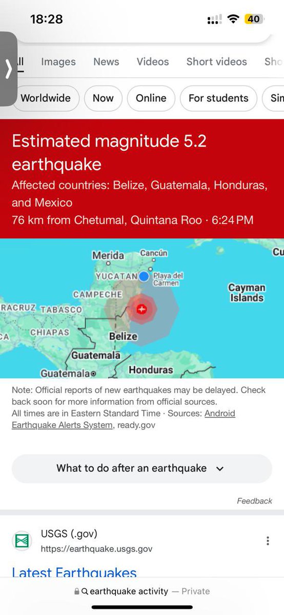 Tengo 8 años viviendo en Tulum. Nunca había temblado.

Nunca había escuchado siquiera a alguien local platicado de un temblor. 

Huracanes miles, pero esto…

Que locura 🤣🤣🤣🤣🤣