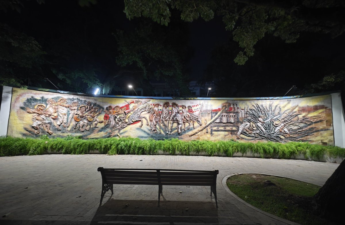¿A qué significa este mural en Santa Cruz de la Sierra?
